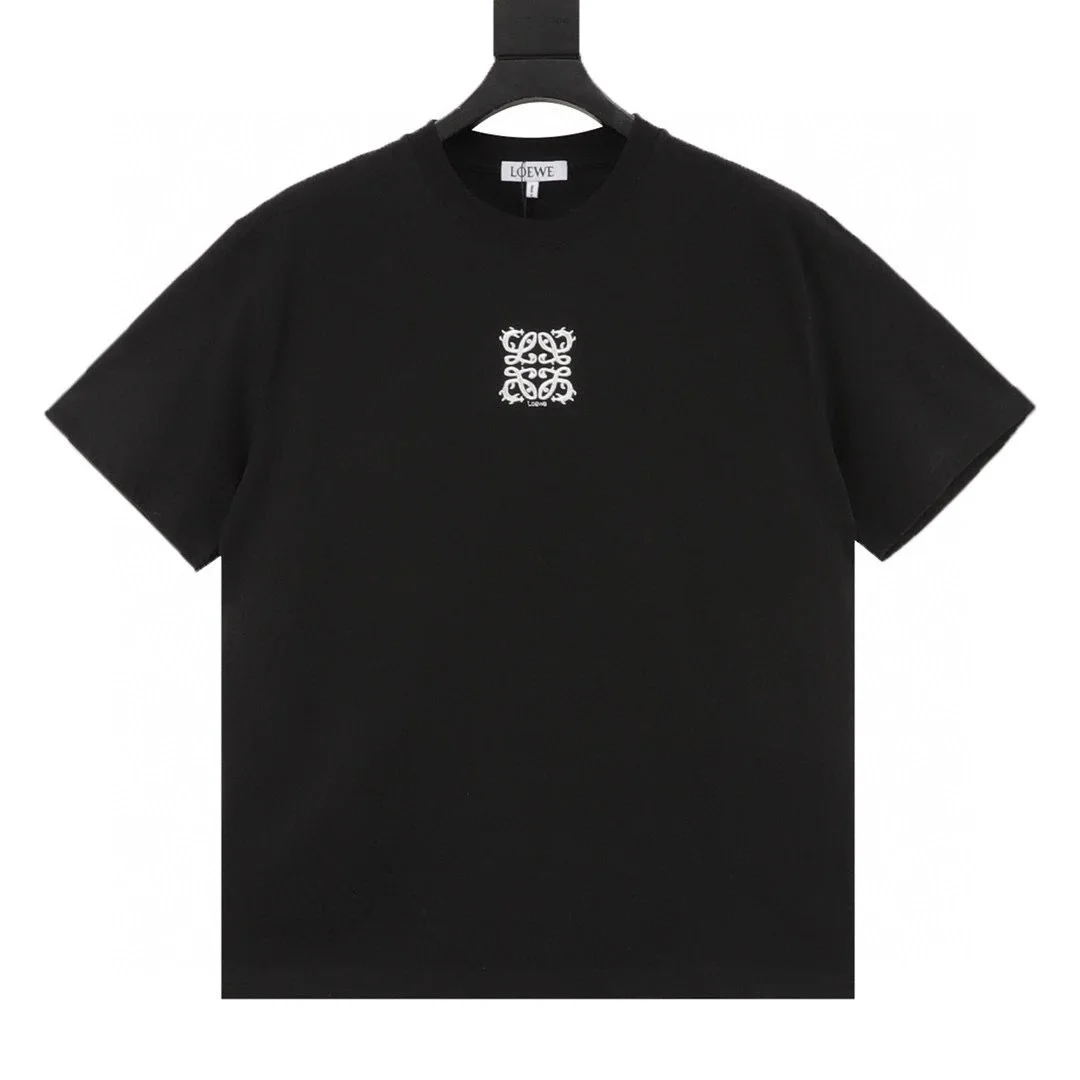 Loewe Loewe Anagram Black T-Shirt Black
