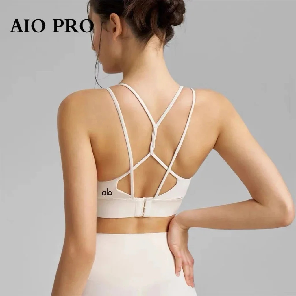 Alo Yoga Alo AIO PRO White Sports Bra White - 1