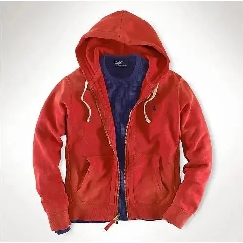 Polo Ralph Lauren Polo Ralph Lauren Red Pony Hoodie Jacket Red - 1