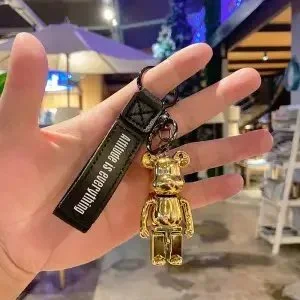 Other Medicom Toy BE@RBRICK Gold Keychain Gold - 1