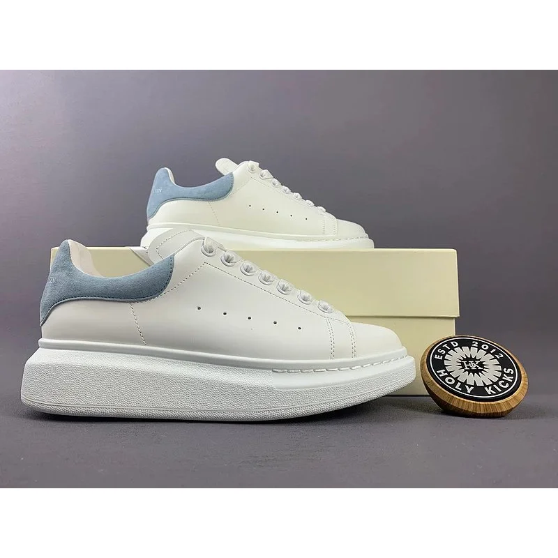Alexander McQueen Alexander McQueen Oversized White & Blue Sneakers White - 1