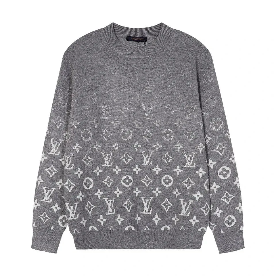 Louis Vuitton Louis Vuitton Monogram Sweater Grey Grey