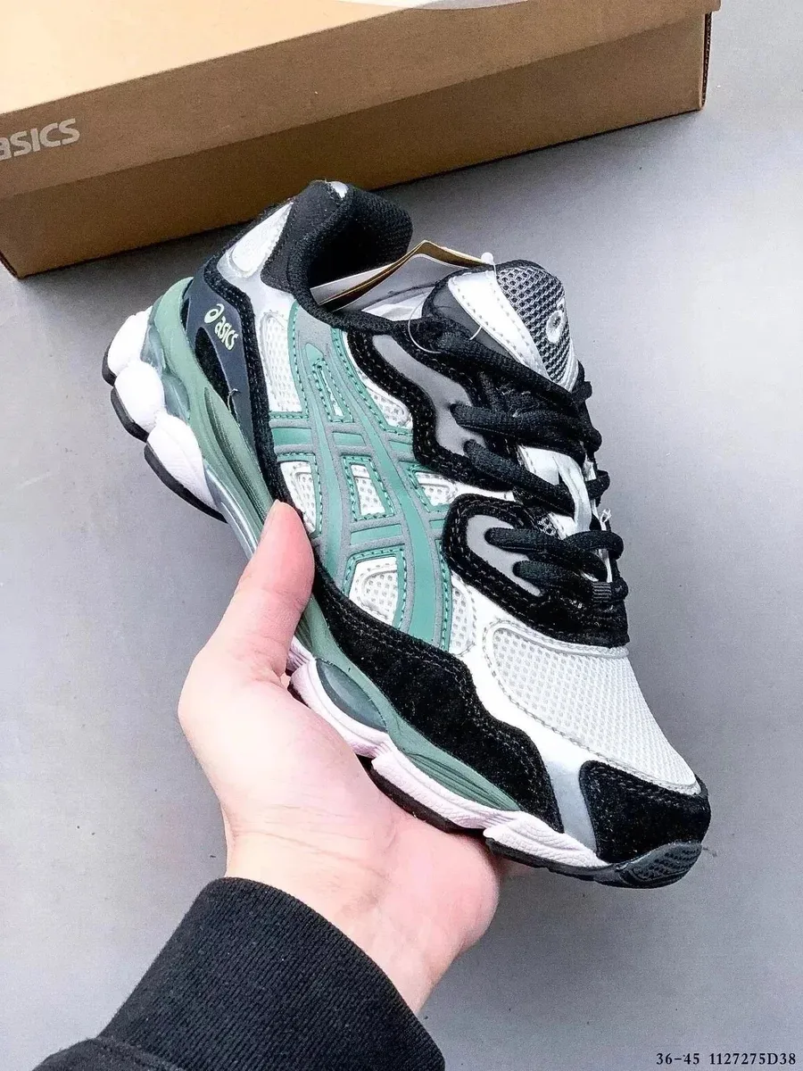 ASICS ASICS Gel-Nimbus 10 White/Mint Green Sneakers White - 1