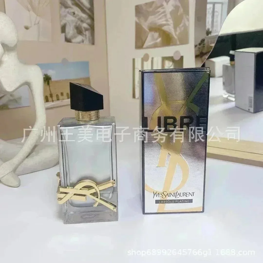 Saint Laurent Yves Saint Laurent L'ABSOLU PLATINE Platinum Realm 100ml Perfume Silver