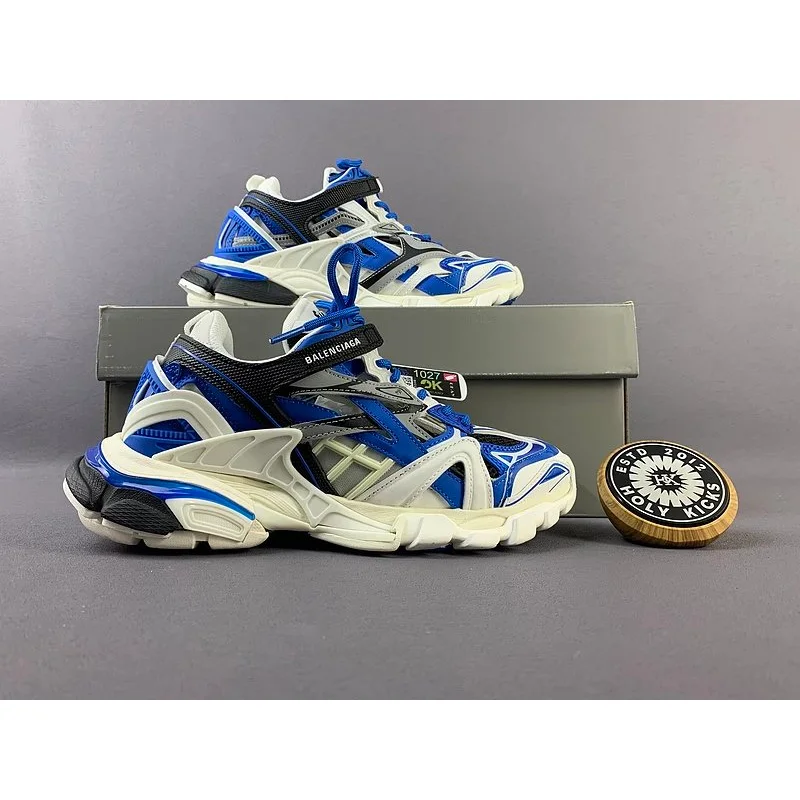 Balenciaga Balenciaga Track.3.0 Blue/White Sneakers Blue - 1