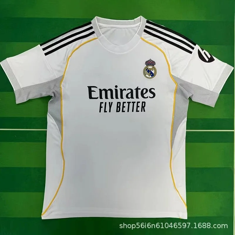 Adidas Adidas Real Madrid Home Jersey White 25-26 White - 1