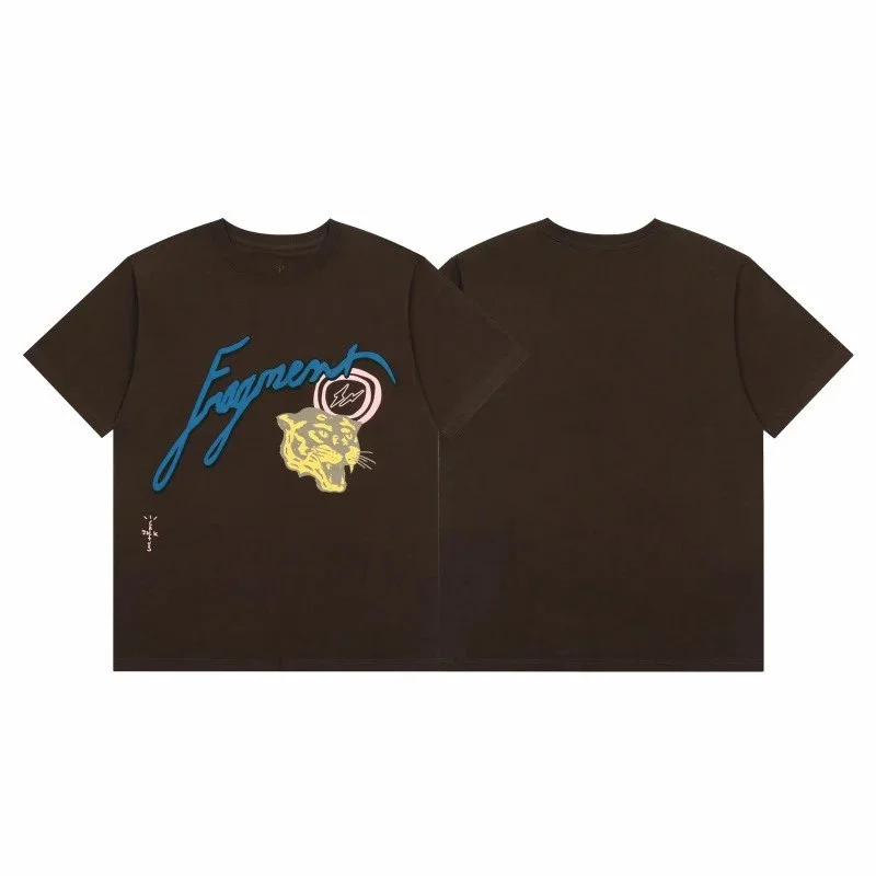 Fragment Design Fragment Design Tiger Head T-Shirt Brown Brown - 1