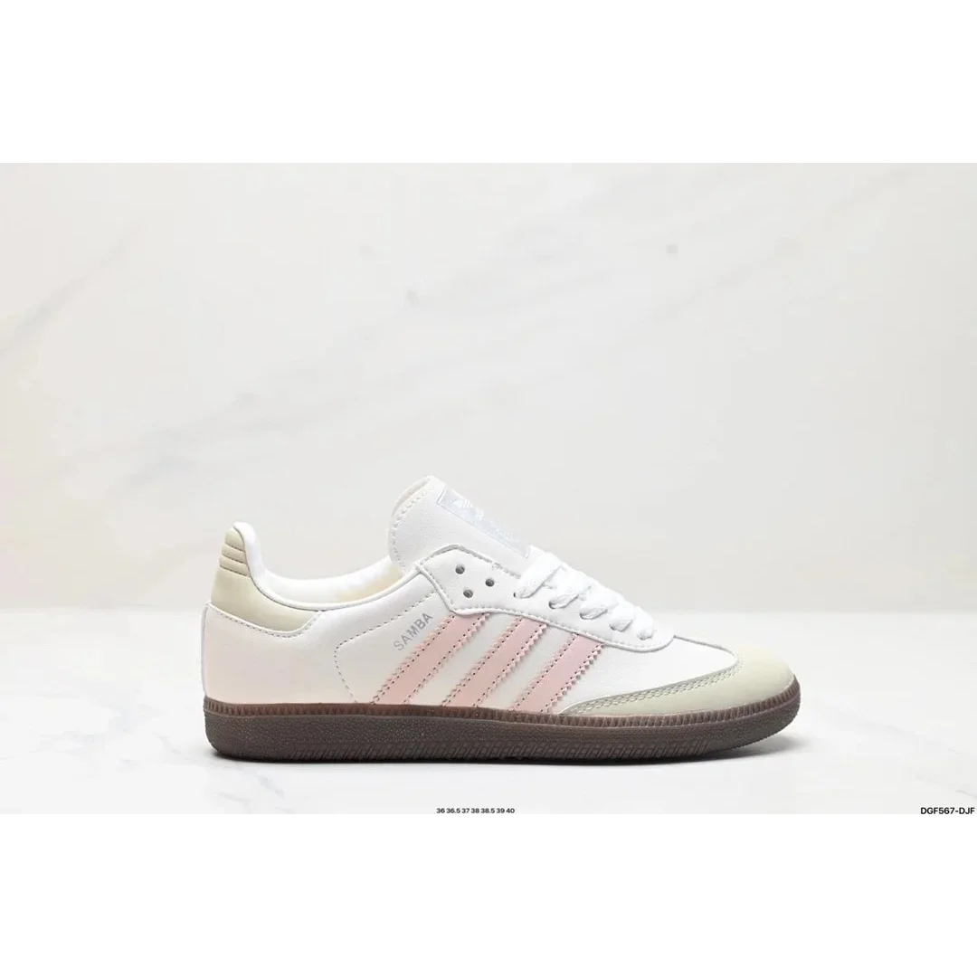 Adidas Adidas Samba White/Pink Sneakers White - 1
