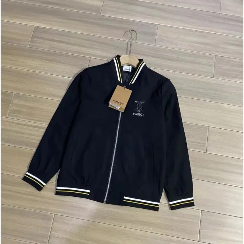 Burberry Burberry TB Monogram Bomber Jacket B-1 Black Black - 1