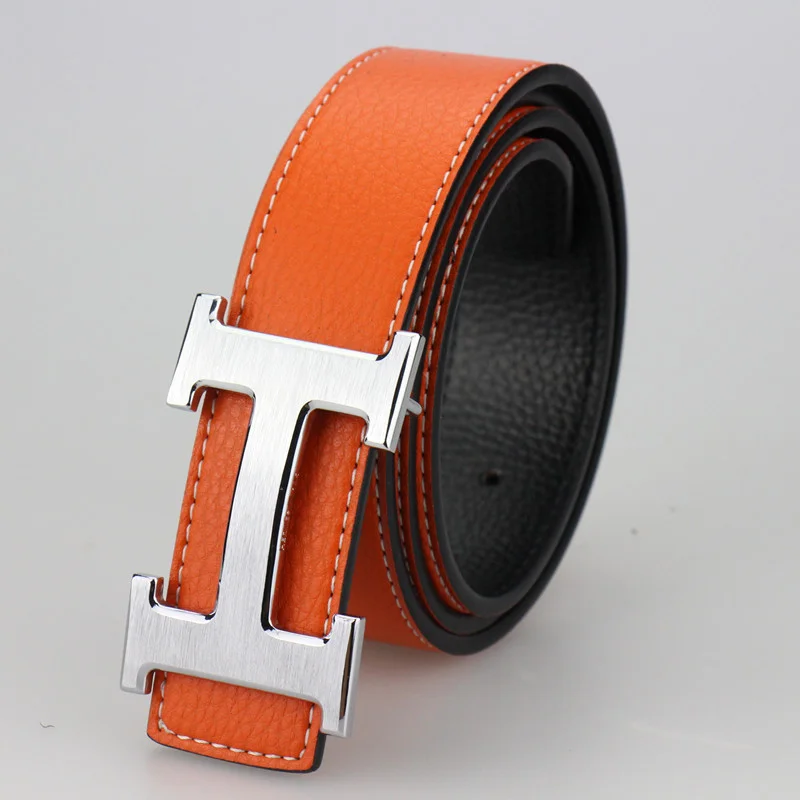 Hermès Hermès TB Monogram Orange Leather Belt Orange