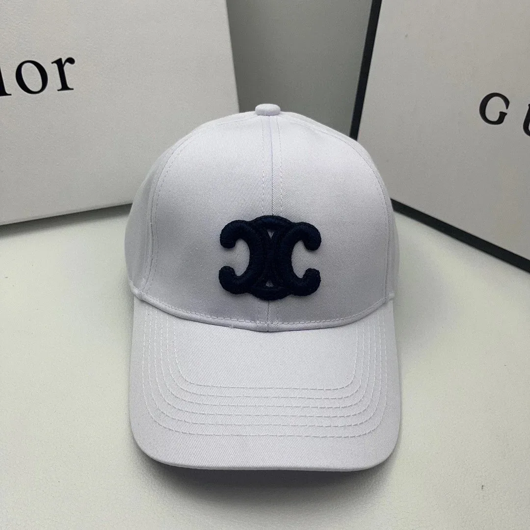 Chanel Chanel Classic White CC Logo Cap White