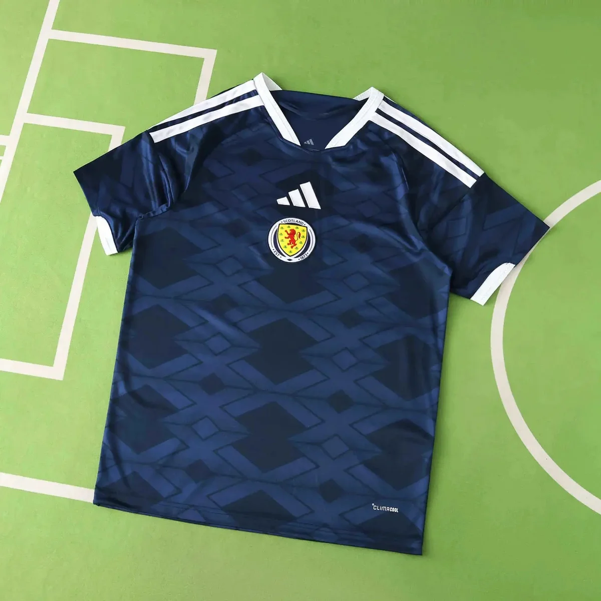 Adidas Adidas Classic Football Scotland Away Jersey Navy Blue Navy - 1