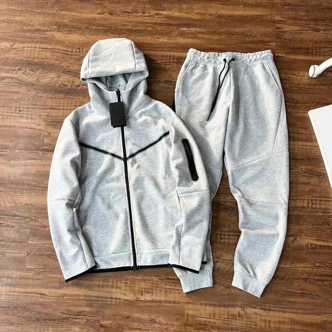 Nike Nike Tech Fleece Light Grey Tracksuit Set Grey