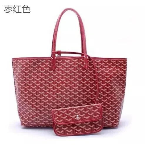 Goyard Goyard Saint Louis Tote Bag Burgundy Red - 1