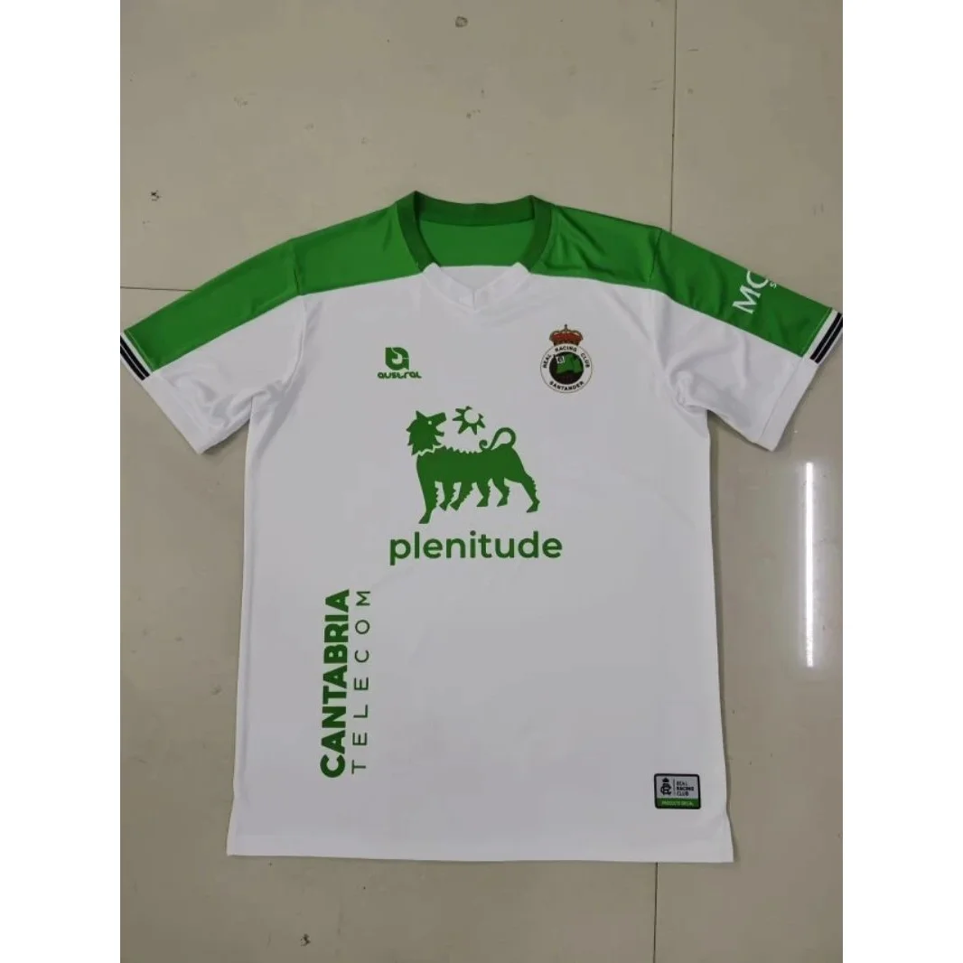Other White/Green Real Racing Club Santander Jersey White - 1