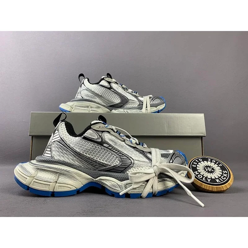 Balenciaga Balenciaga Triple S White/Blue Sneakers White - 1