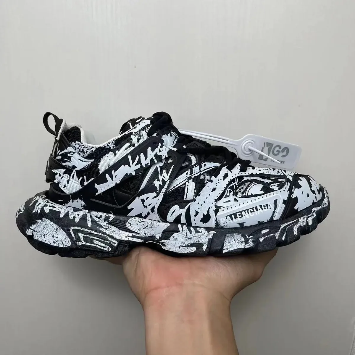 Balenciaga Balenciaga Track Triple Black/White Sneakers Black - 1