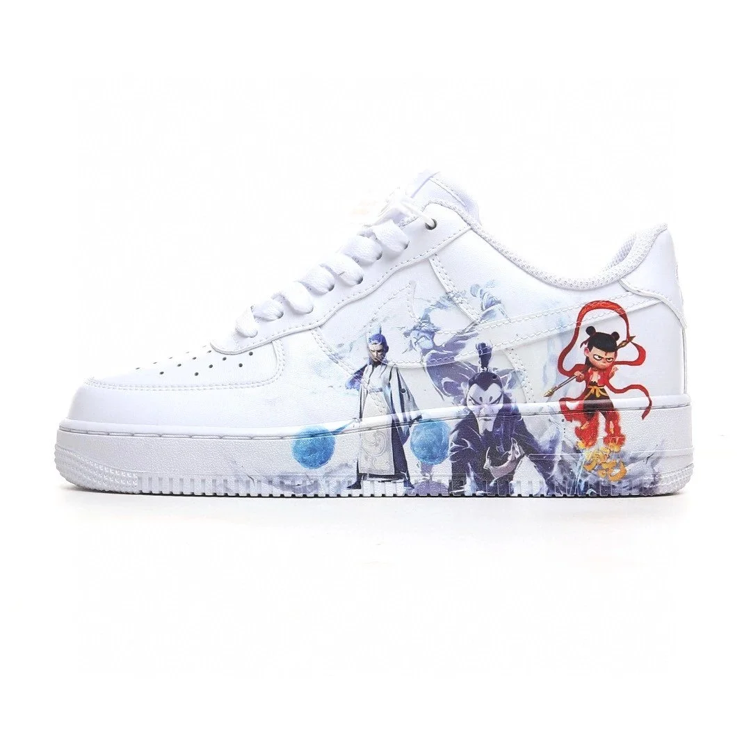 Nike Nike Air Force 1 Chinese Mythology White Sneakers White - 1