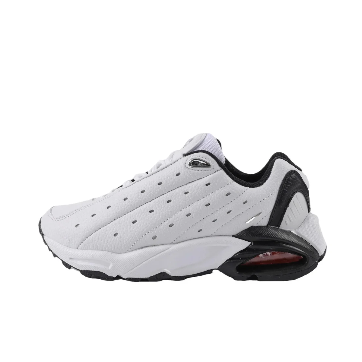 Other Unisex White Leather Sneakers with Black Accents White - 1