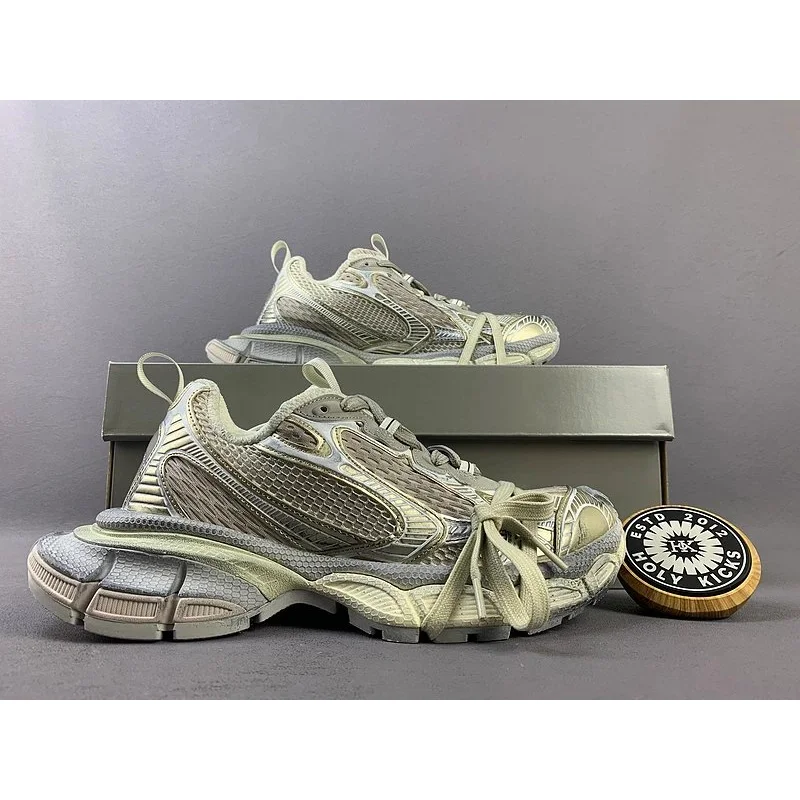 Balenciaga Balenciaga Triple S Silver Sneakers Silver - 1