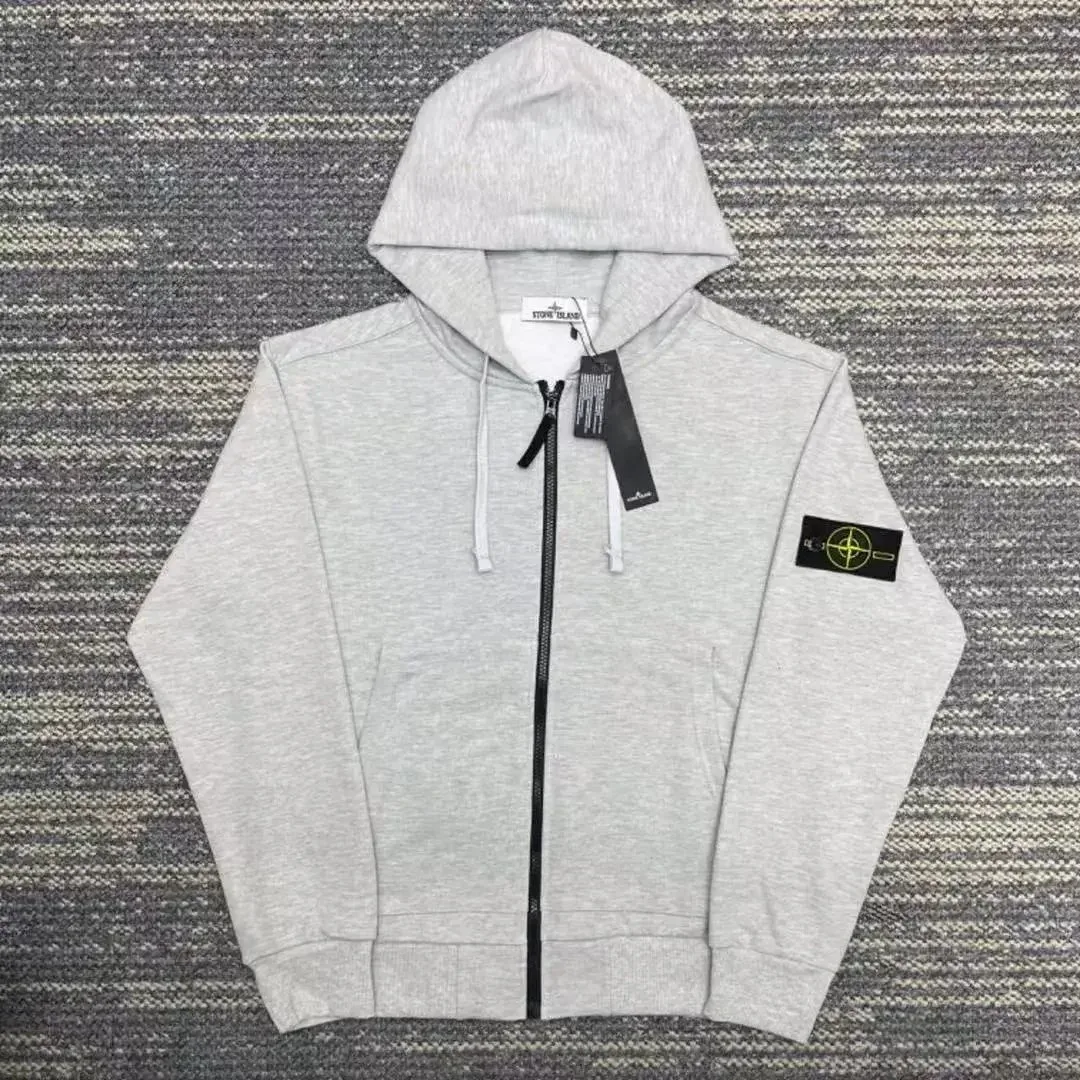 Stone Island Stone Island 68-15 Grey Hoodie Grey