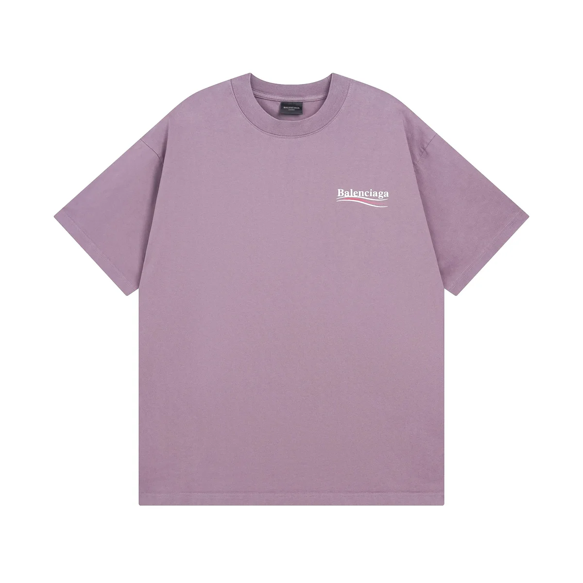 Balenciaga Balenciaga Lavender Logo T-Shirt Purple