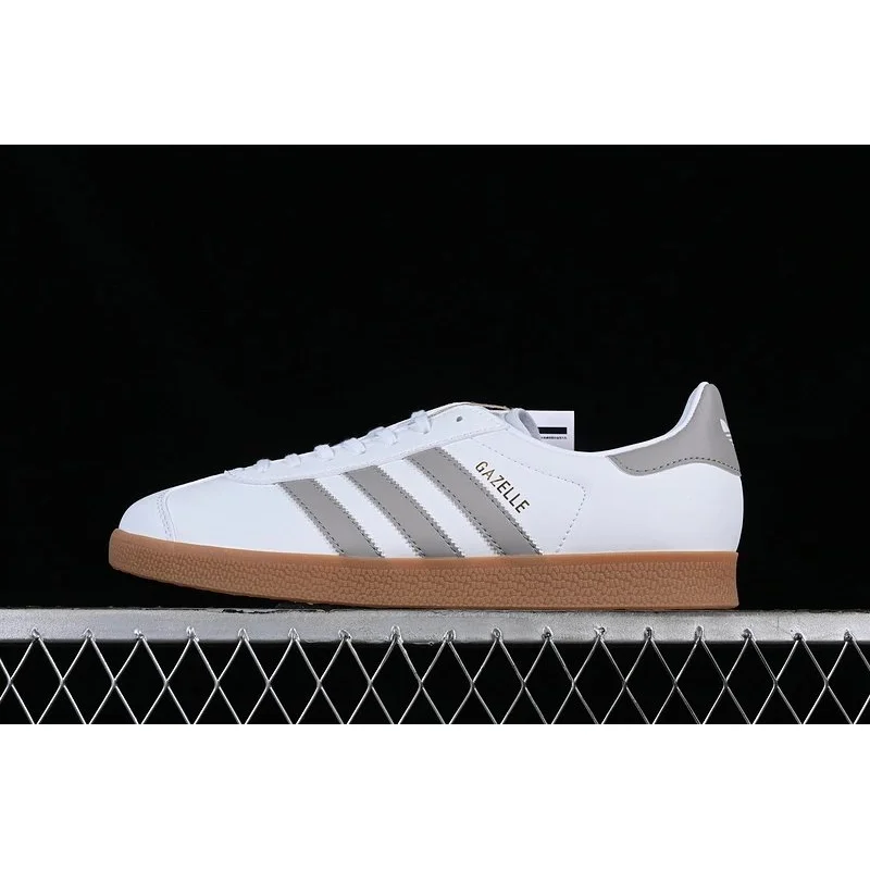 Adidas Adidas Gazelle White/Grey Gum Sneakers White - 1