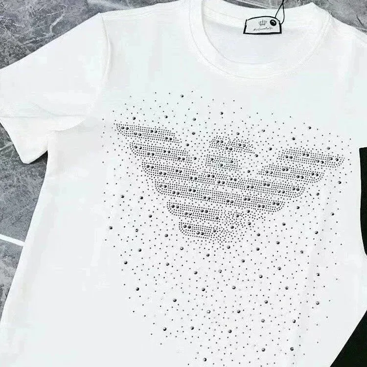 Armani Emporio Armani Emporio White Eagle Logo T-Shirt White