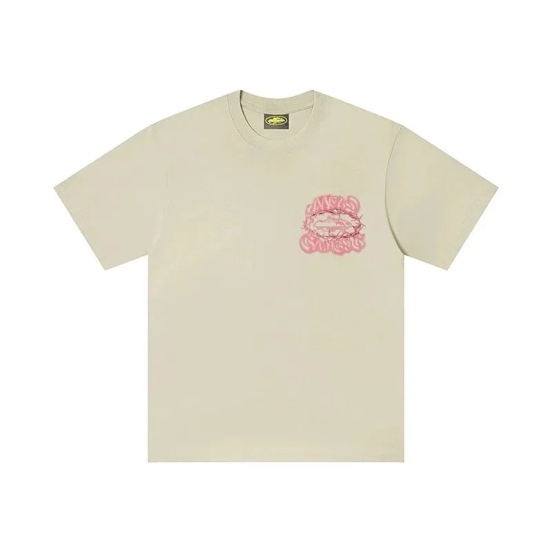 Other Beige Pink Graphic T-Shirt Beige - 1