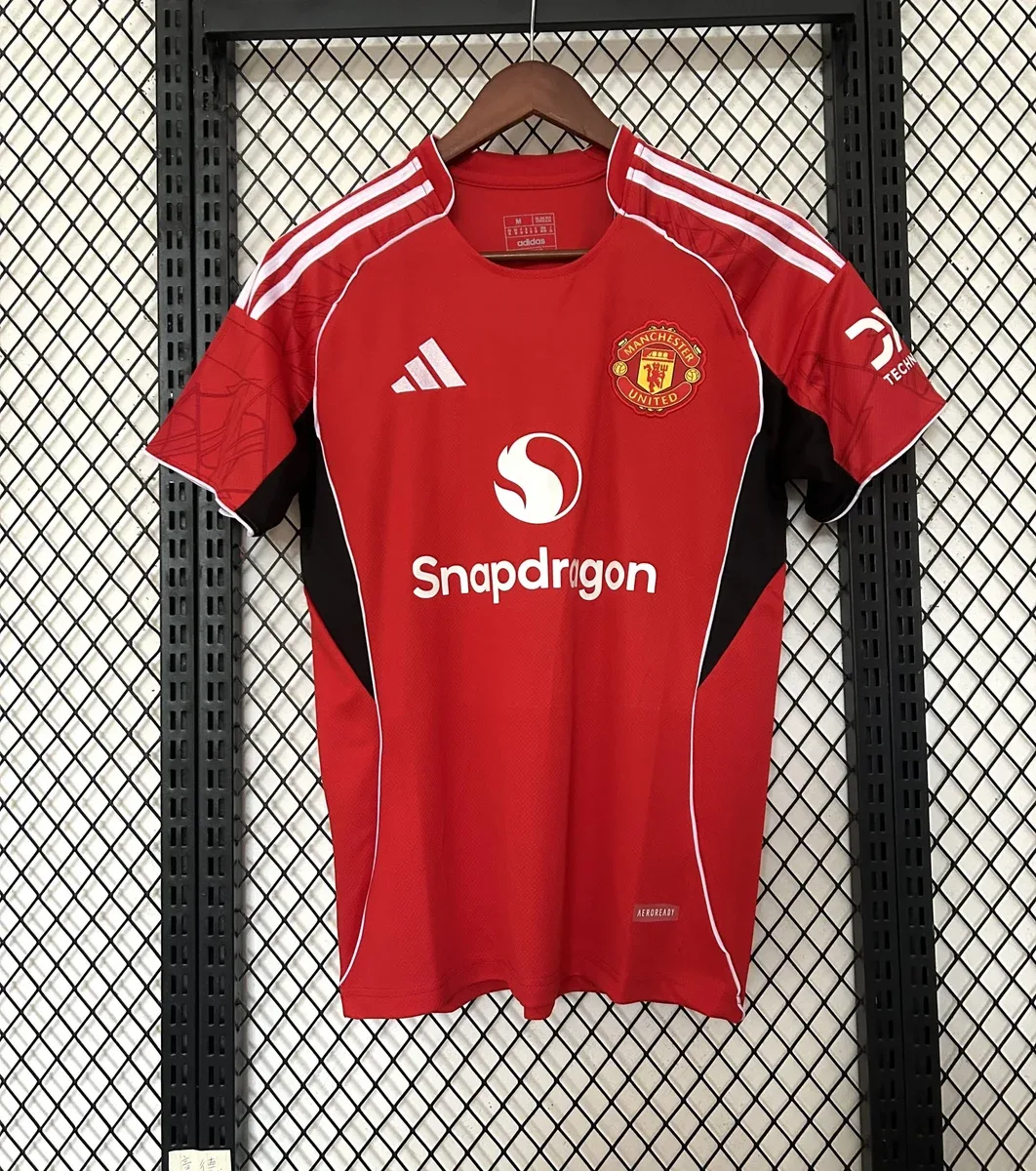 Adidas Adidas Manchester United 25-26 Home Jersey Red Red - 1
