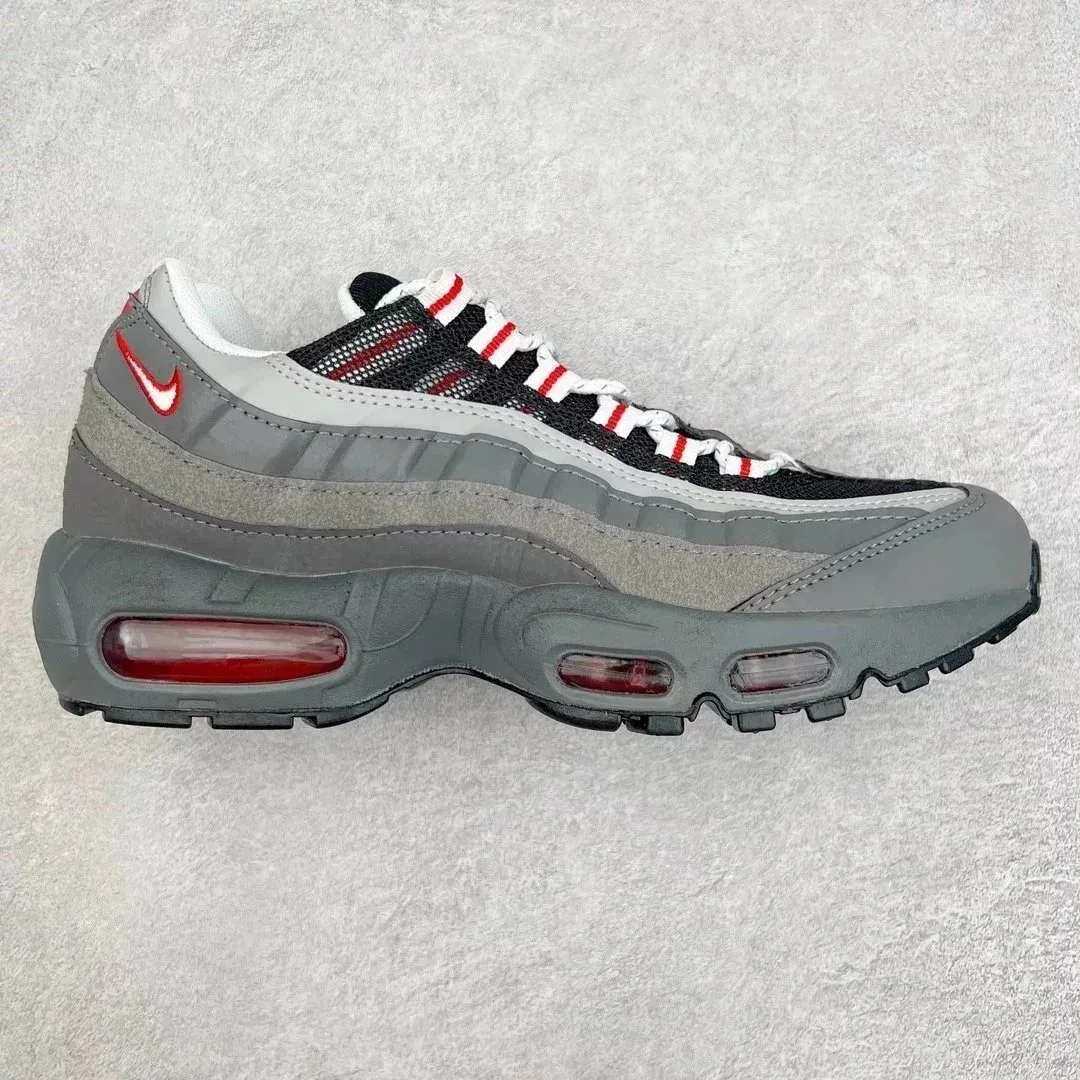 Nike Nike Air Max 95 Grey Red CI3705-600 Sneakers Grey - 1