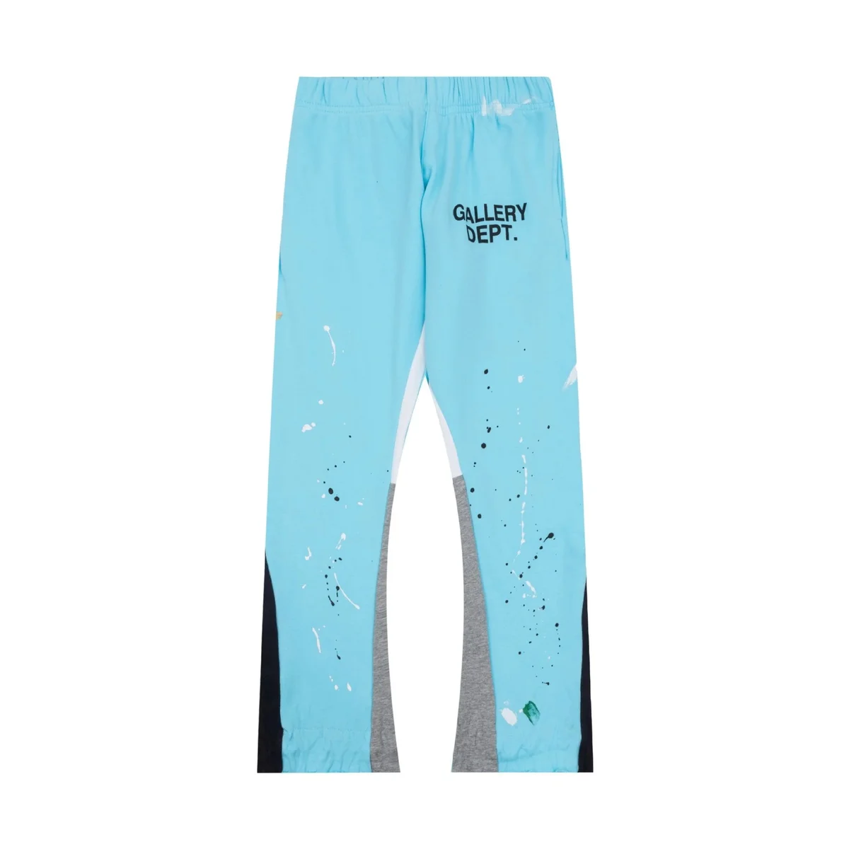 Gallery Dept. Gallery Dept. Lake Blue Paint Splatter Sweatpants Blue - 1
