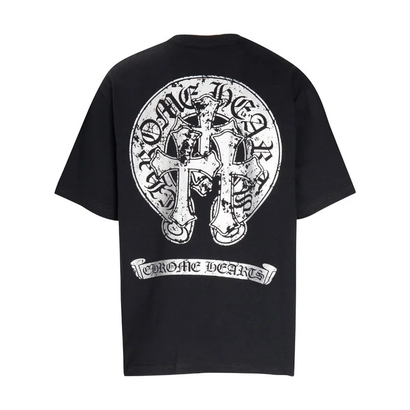 Chrome Hearts Chrome Hearts CH Cross Black T-Shirt Black - 1