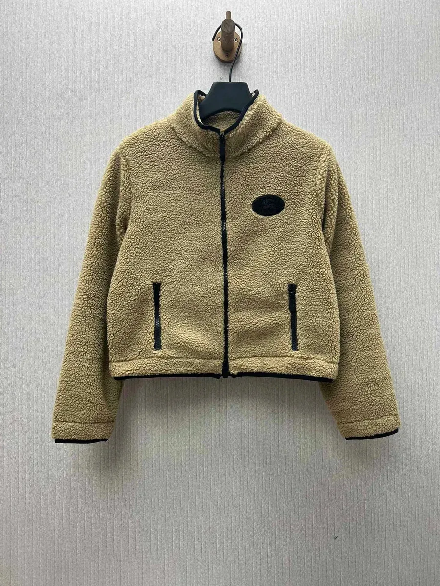Other Unisex Beige Faux Sheepskin Jacket Beige - 1