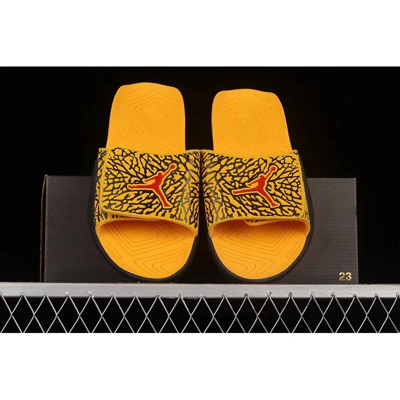 Nike Nike Air Jordan Jumpman Yellow Red Slides Yellow - 1