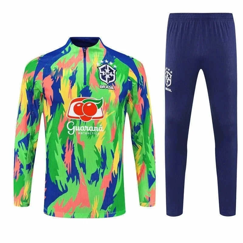 Other Brazil National Team Tracksuit Set Multicolor Sporty Multicolor - 1