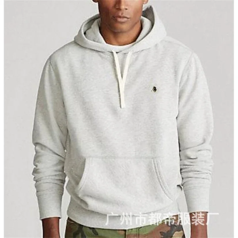 Polo Ralph Lauren Polo Ralph Lauren Grey Classic Logo Hoodie Grey - 1