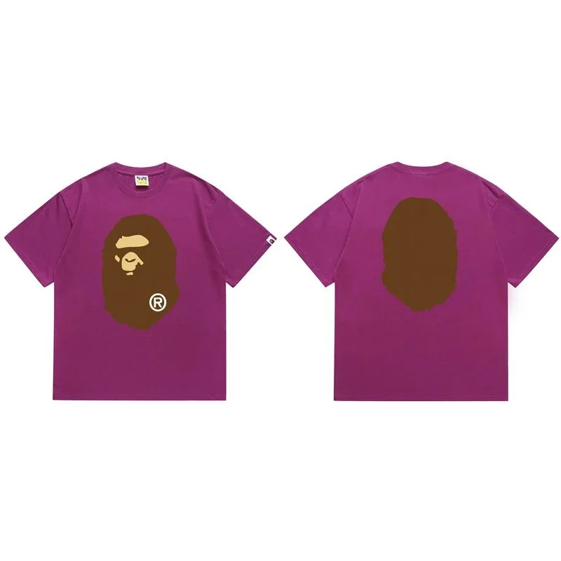 A Bathing Ape A Bathing Ape Deep Purple T-Shirt Purple - 1