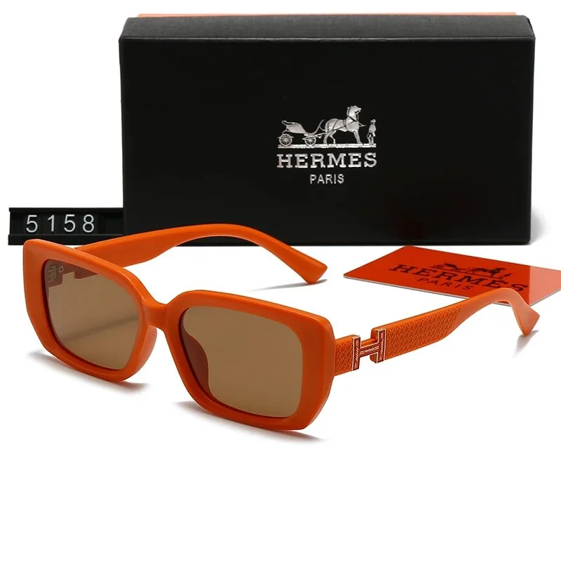 Hermès Hermès Classic Logo Orange Sunglasses Orange