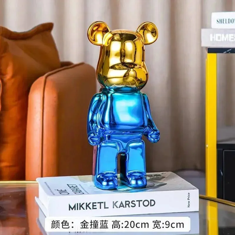 Bearbrick Gold & Blue Bear Figurine — Oopbuy Spreadsheet find