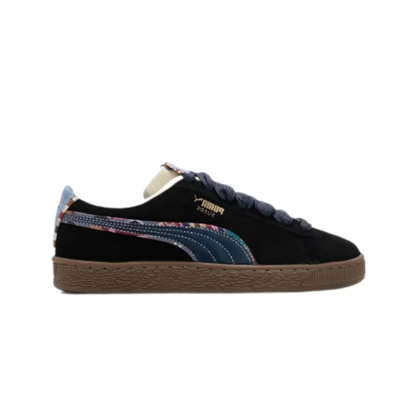 Puma Puma Suede Black Floral Sneaker Black