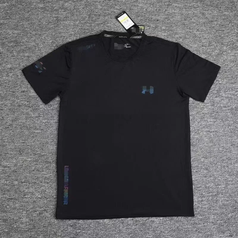 Under Armour Under Armour Black Rainbow Detail T-Shirt Black
