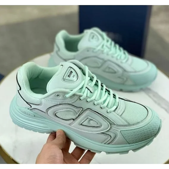 Dior Dior Air Force 1 Mint Green Sneakers Green - 1