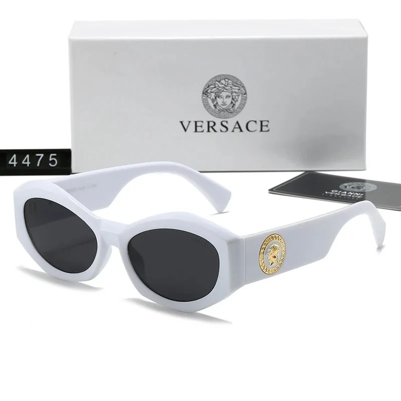 Versace Versace Iconic White Medusa Sunglasses White