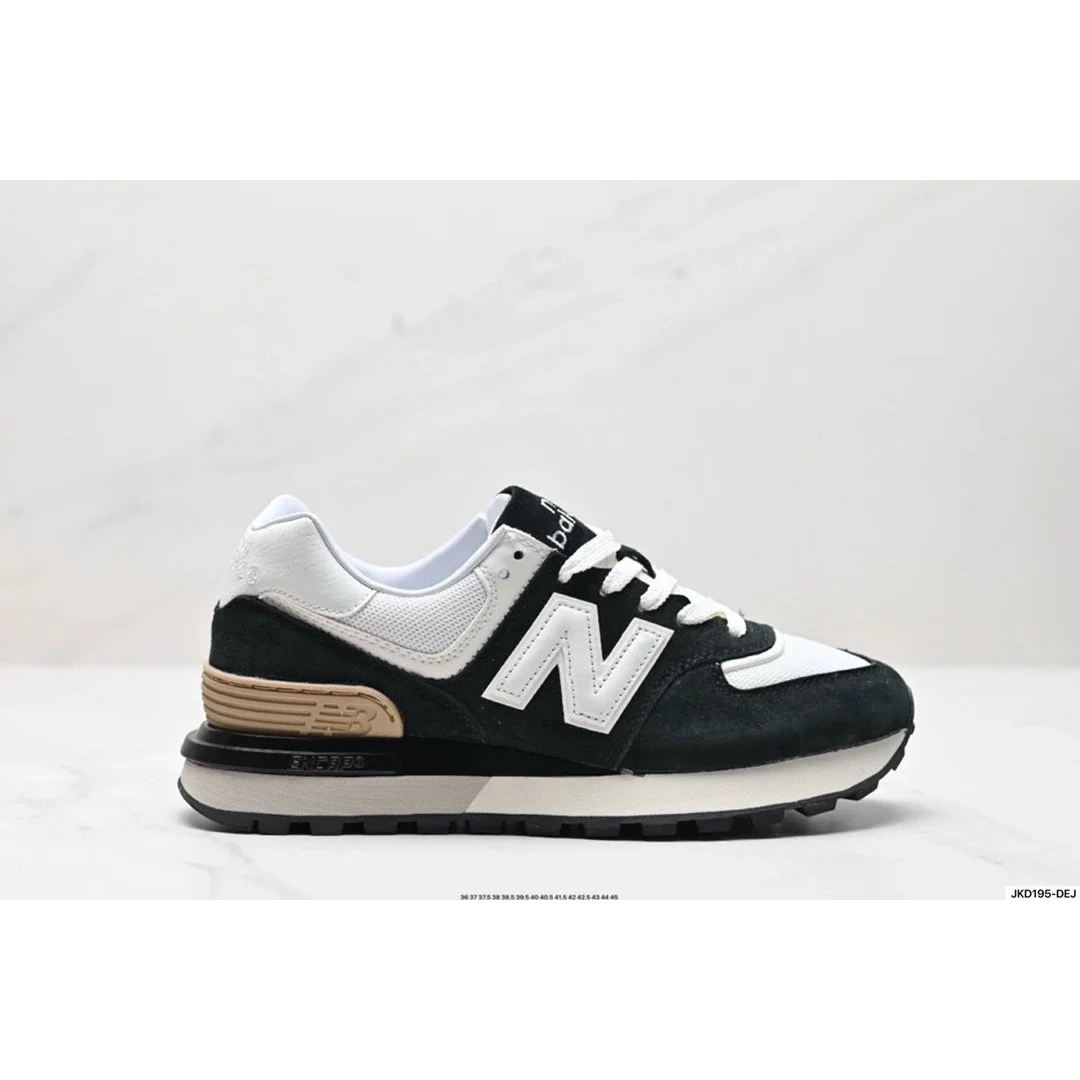 New Balance New Balance 574 Black/White Sneakers Black