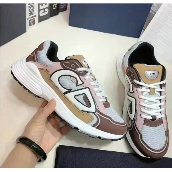 Dior Dior B23 32 Brown/Pink/Beige Sneakers Brown