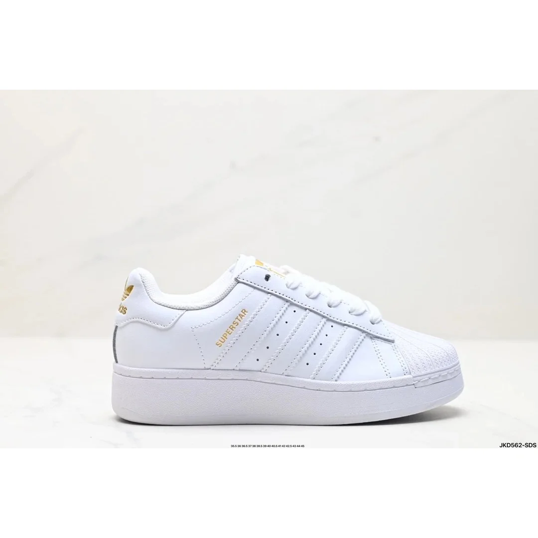 Adidas Adidas Superstar White Gold Sneakers White - 1