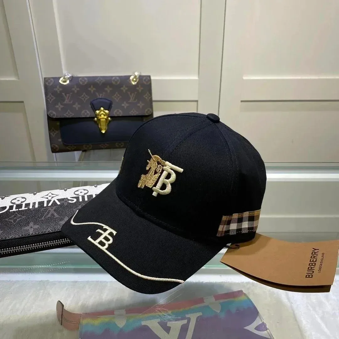 Burberry Burberry TB Monogram Cap Black Black