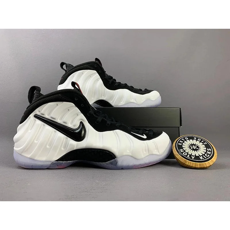 Nike Nike Air Foamposite One Triple White Black Sneakers White - 1