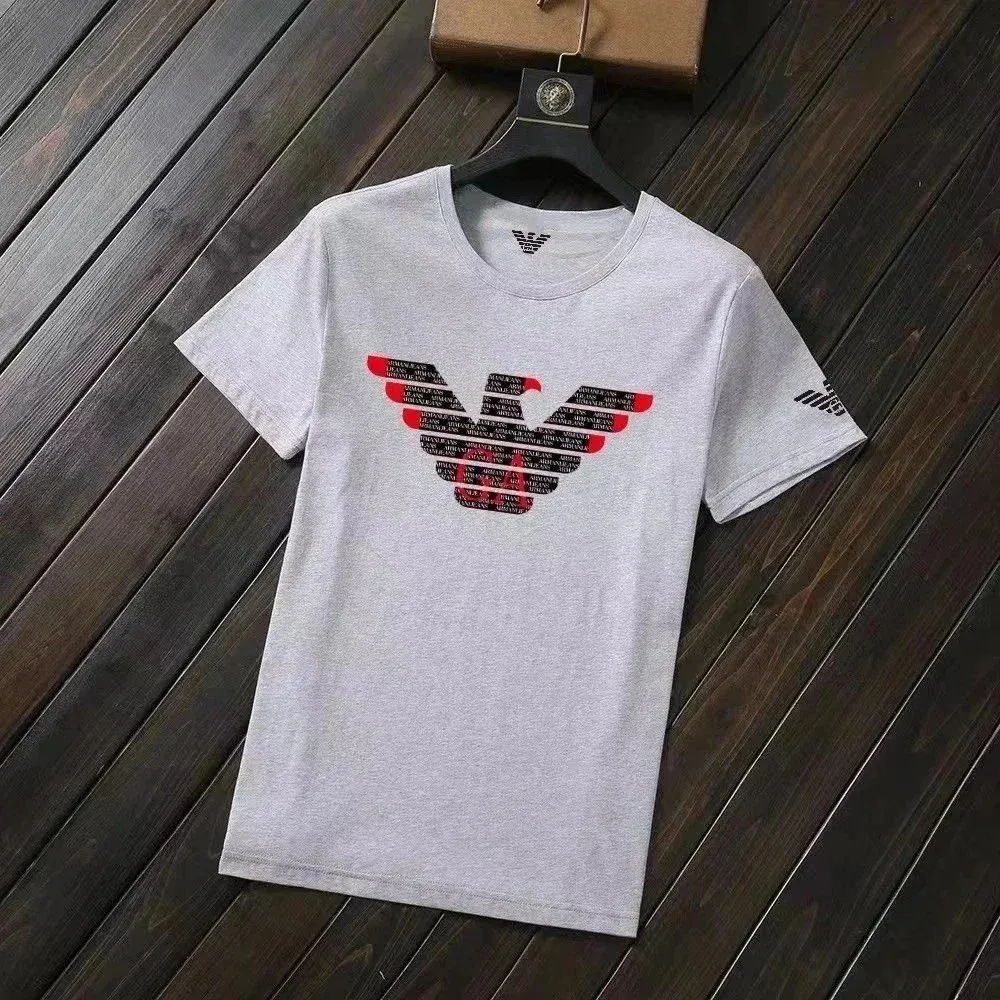 Armani EA7 Eagle Logo T-Shirt Grey Grey - 1